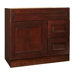 Vintage Series 36" x 21" Maple Bathroom Vanity in Burgundy Finish