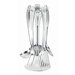 Latina Five Piece Kitchen Utensil Set in White