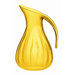 Happy Hour 10" Blown Jug in Yellow