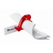Love Napkin Rings in Red (Set of 2)