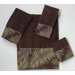 Tropical Leaves 4 Piece Towel Set
