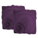 Dolce Pillow in Egg Plant (Set of 2)