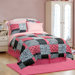 Skulls Comforter Set in Pink