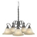 Urban Colonial 5 Light Chandelier