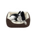 Faux Suede Reversible Rectangular Cuddler