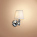 Nadia One Light Wall Sconce in Chrome