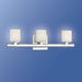 Marond Three Light Vanity Light in Chrome