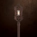 Bravada One Light Outdoor Post Mount in Chestnut