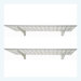 Wall Shelf in White (Set of 2)