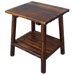 Accent Log Side Table