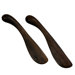 Peten Wood Artisan Sculptors Peten Delicatessen Wood Spreaders (Set of 2)