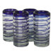Javier and Efren Spiral Shot Glass  (Set of 4)