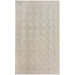 Gradient Houndstooth Texture Ivory Rug