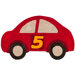 KinderLOOM Cars Red Kids Rug