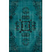 Harper Overdyed Turquoise Rug