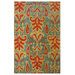 Marbella Verden Ikat Teal Rug