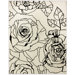 Modella Bold Floral Ivory Rug