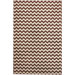 Allure Chevron Brown Rug