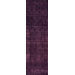 Ayers Purple Trellis Rug