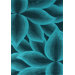 Modella Teal Fall Autumn Rug