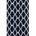 Trellis Navy Moroccan Rug