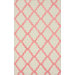 Moderna Bubble Gum Moroccan Trellis Rug