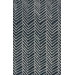Moderna Denim Vixen Chevron Rug