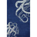 Metro Navy Octo Rug