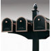 Decorative Side Bracket for 2 Mailboxes