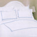 Barcelona Duvet Cover Set in Ice Blue