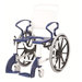 Luebeck Shower Chair in Grey / Blue
