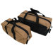 Two Piece Utility Bag Combo in Khaki and Black