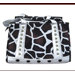 Faux Leather Handbag Pet Carrier in Giraffe
