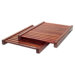 16" Adjustable Shelf in Red Mahogany (Set of 2)