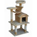50" Cat Tree Condo House in Beige