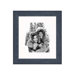 20" x 24" Rustic Wire Brush Frame in Black
