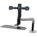 Dual Screen Height Adjustable Workstation