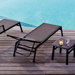 Victor Sunbed with Wheels by Varaschin R and D