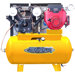 18 HP Honda Electric Start 60 Gallon Horiz 2 Stage Gas Air Compressor