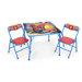 Marvel Spiderman Kids 3 Piece Square Table and Chair Set