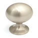 Football Cabinet Knob in Stainless Steel