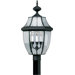 Three Light Outdoor Post Lantern