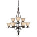 9 Light Chandelier