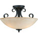 Tuscan 3 Light Semi Flush Mount