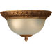 2 Light Flush Mount