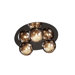 Nebula 3 Light Semi Flush Mount