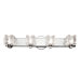 Townsend Four Light Bath Vanity Light in Polished chrome