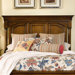 Shenandoah Valley Mantel Headboard In Distressed Cherry