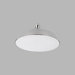 5" Single Setting Universal Showering Components Volume Overhead Showerhead