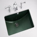 Ladena 18" x 12" Undermount Bathroom Sink with Glazed Underside